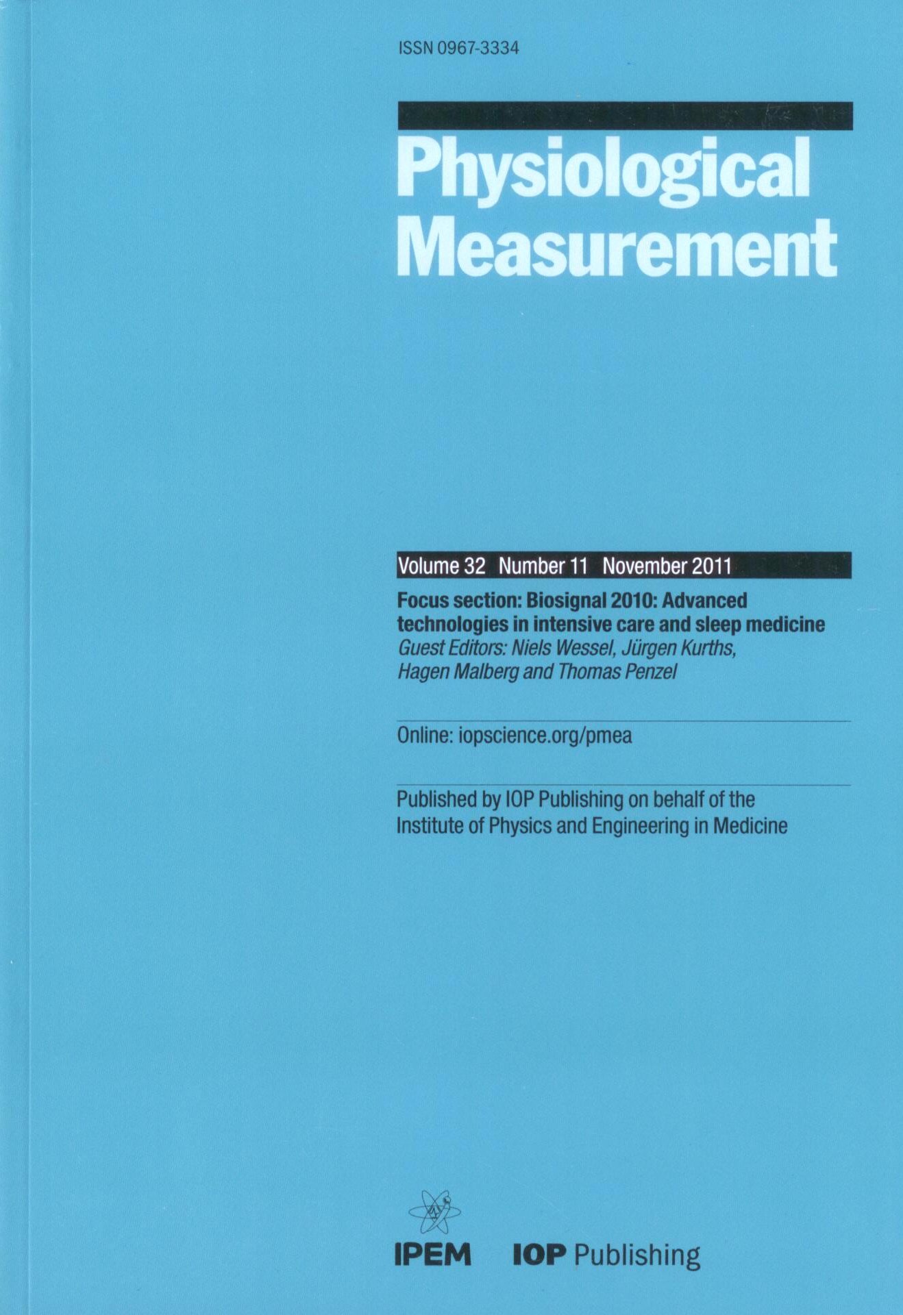 Focus Section: Biosignal 2010
