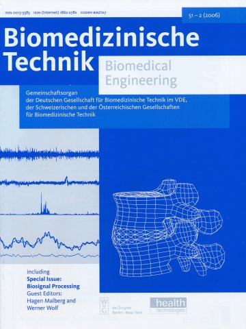 Special Issue Biosignal Processing